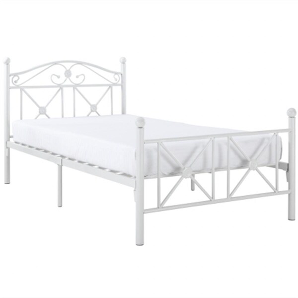 East End Imports Country Cottage Iron Twin Bed Frame - EEI-799