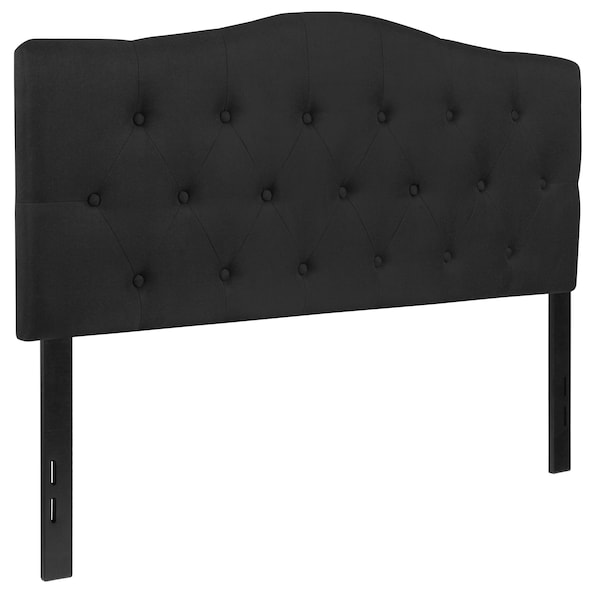 Flash Furniture Full Cambridge, Headboard, Black Fabric - HG-HB1708-F-BK-GG