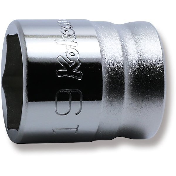 Ko-Ken Socket 19mm de 6 Puntas Serie Z de 29mm con Entrada Cuadrada de 1/2 pulgadas - 4400MZ-19