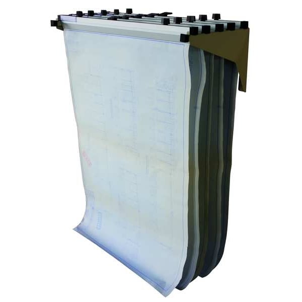 Zoro Select Drop/Lift Wall Rack, For 12 Clamps (Not included) - 4KH74