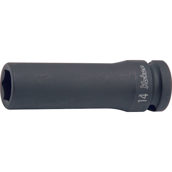 Ko-Ken Socket 18mm Slide Magnet 80mm 1/2 Sq. Drive - 14300G-18