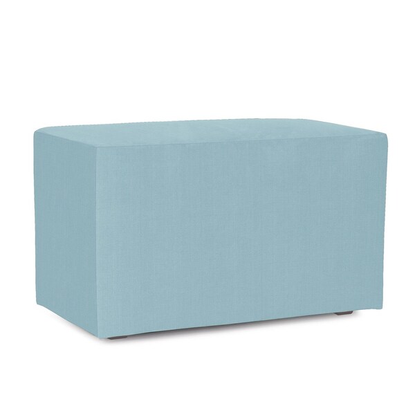 Howard Elliott Universal Bench Cover Textured solid sterling Breeze - Cover Only - C130-200