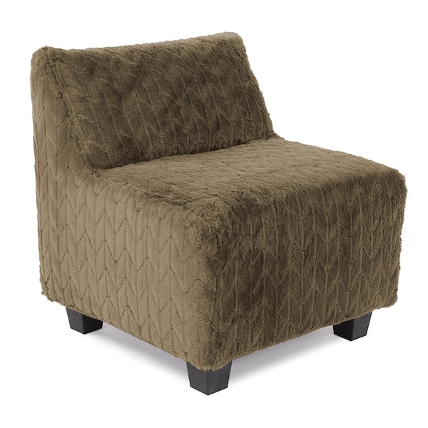 Howard Elliott Pod Chair Cover Faux Fur Angora Moss - Cover Only Chair Base Not Included - C823-1091