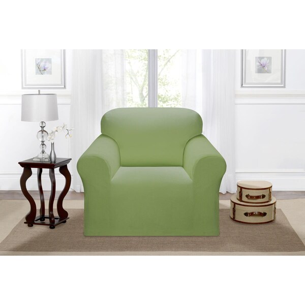 Bedding Beyond Kathy Ireland Day Break Chair Slipcover, Moss - BE2613873