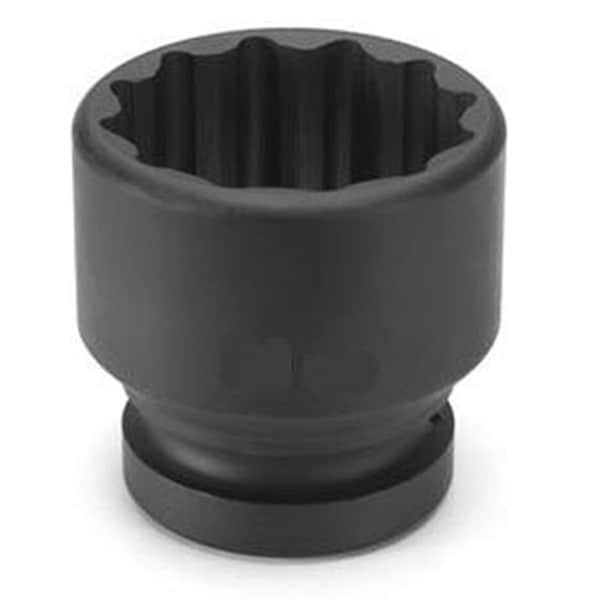Llave de vaso SAE de 3-7/16" de 12 puntos, 1-1/2" de Grey Pneumatic - 6310R