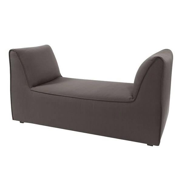 Howard Elliott Pod Bench Cover Textured solid sterling Charcoal - Cover Only Base Not Included - C839-201
