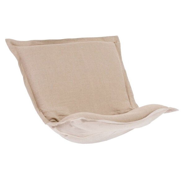 Howard Elliott Puff Chair Cover Linen slub Natural - Cover Only Cushion And Frame Not Included - C300-610