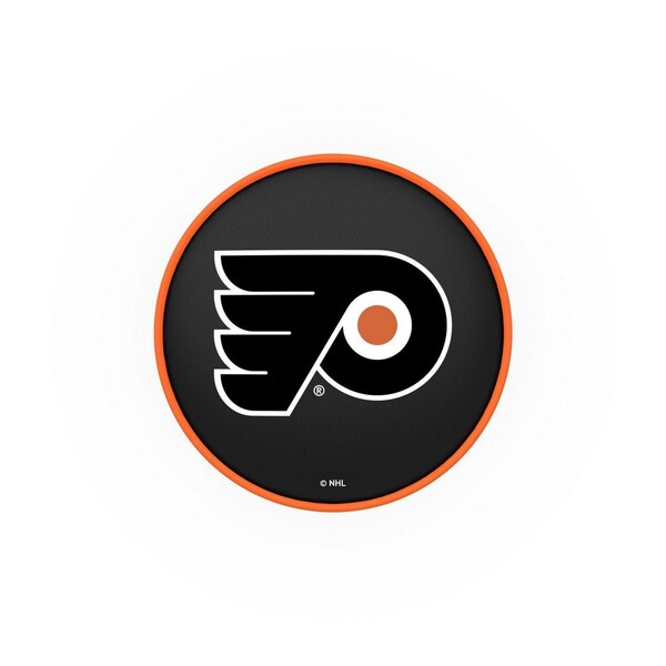 Holland Bar Stool Co Philadelphia Flyers Seat Cover, Black - BSCPHIFLY-B