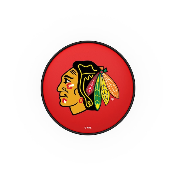 Holland Bar Stool Co Chicago Blackhawks Seat Cover, Red - BSCCHIHWK-R