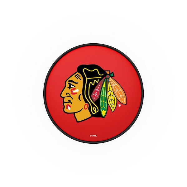 Holland Bar Stool Co Chicago Blackhawks Seat Cover, Red - BSCCHIHWK-R
