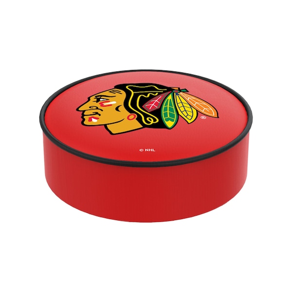 Holland Bar Stool Co Chicago Blackhawks Seat Cover, Red - BSCCHIHWK-R