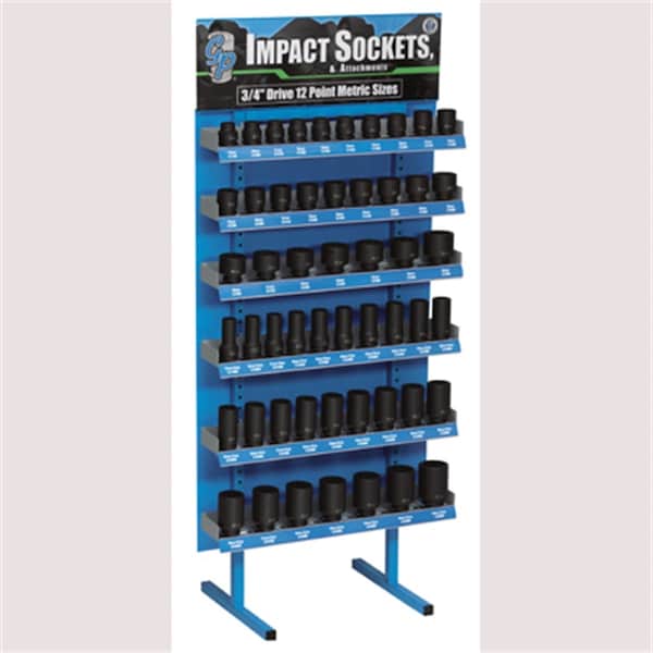 Despliegue métrico de 12 puntos con unidad de 3/4 de pulgada de Grey Pneumatic - D352M-12