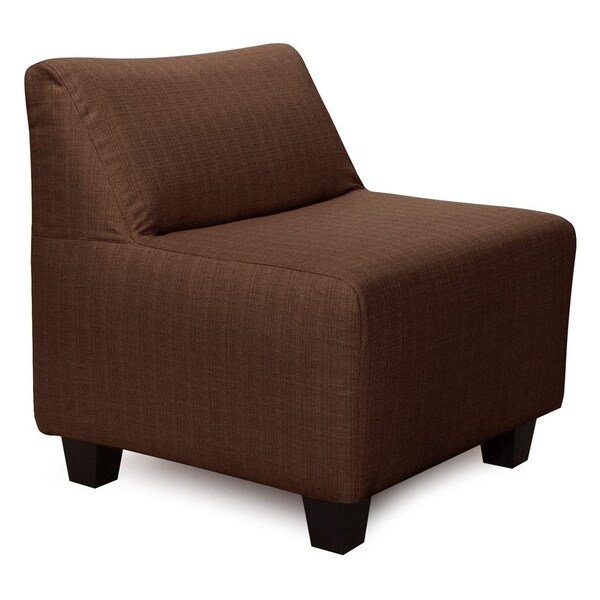 Howard Elliott Pod Chair Cover Textured solid sterling Chocolate - Cover Only - C823-202