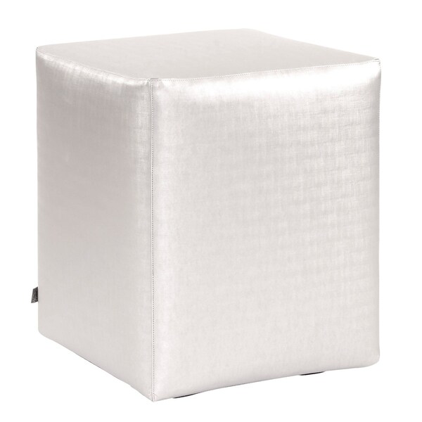 Howard Elliott Universal Cube Cover Faux Leather Metallic Mercury - Cover Only - C128-770