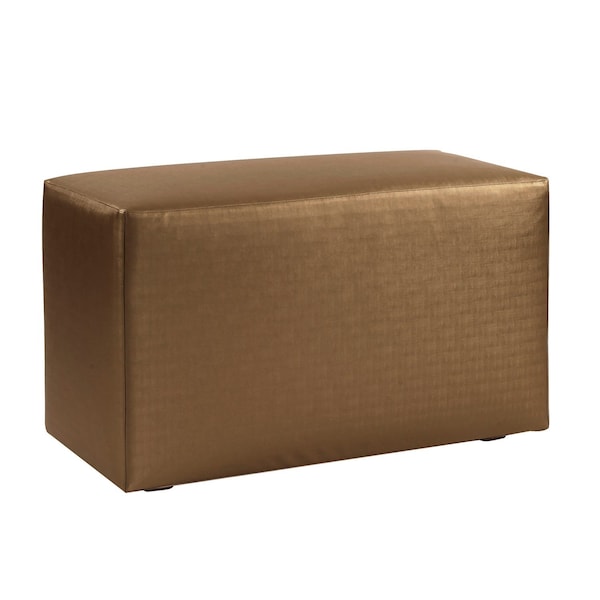 Howard Elliott Universal Bench Cover Faux Leather Metallic Bronze - Cover Only - C130-772