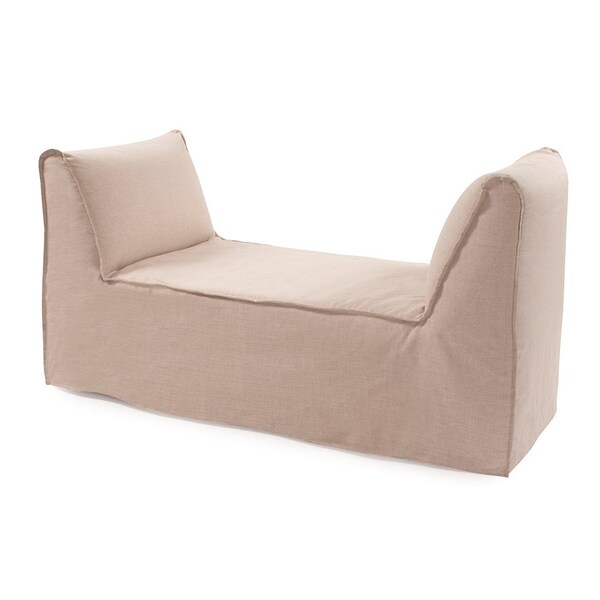 Howard Elliott Pod Bench Cover Linen slub Natural - Cover Only Base Not Included - C839-610