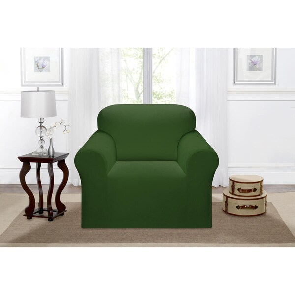 Bedding Beyond Kathy Ireland Day Break Chair Slipcover, Forest - BE2613868