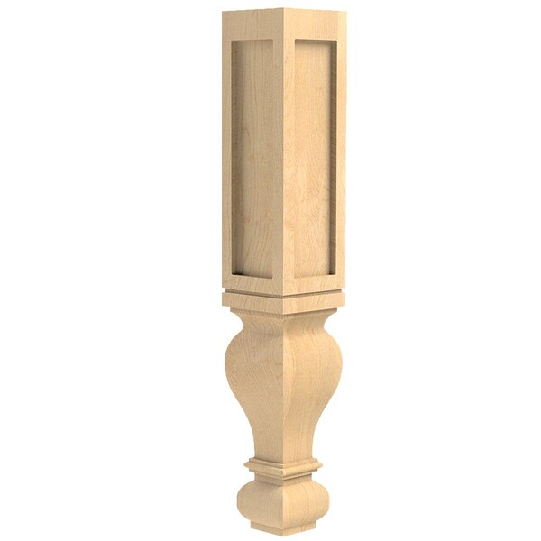 Designs Of Distinction Large Diameter Routed Gaelic Column - Hard Maple - 01590228HM1