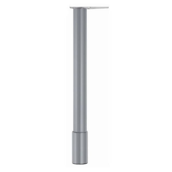 Richelieu Adjustable Table Leg, 25 5/8 in (650 mm), Gray - 61471100