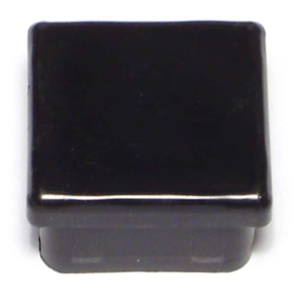 Midwest Fastener 1" x 7/8" Black Plastic Furniture Tips 8PK - 66284