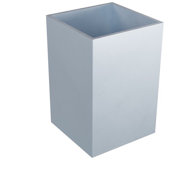Designs Of Distinction 3" SQ. x 4.5"H Brushed Aluminum Metal Sleeve - 01SLV345BA1