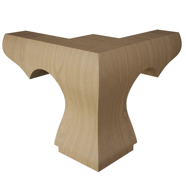 Designs Of Distinction Hampton Plain Corner Bun Foot - Cherry - 01703010CH1