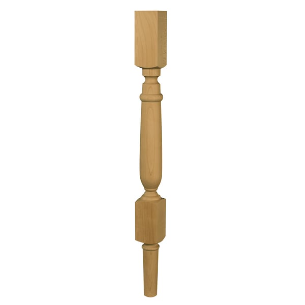 Osborne Wood Products 24 x 2 Shanty 2 Chic Short Stool Leg in Cherry - 6132C
