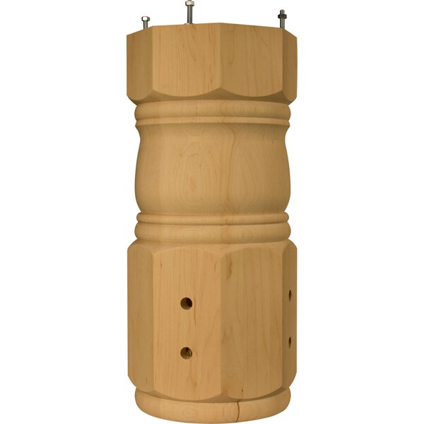 Osborne Wood Products 24 x 10 1/4 Large Traditional Pedestal in Cherry - 1176C