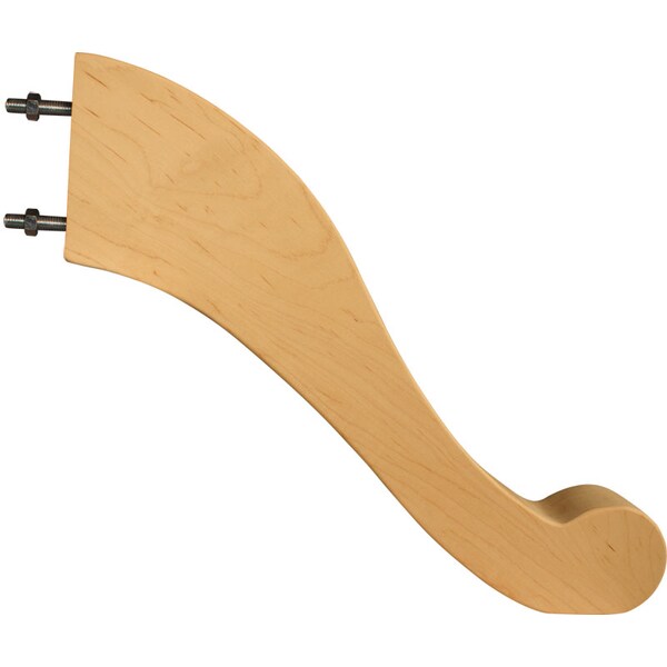 Osborne Wood Products 11 x 13 3/4 x 1 3/4 Shallowford Pedestal Foot in Hard Maple - 1155HM