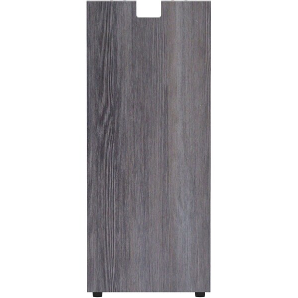 Lorell Credenza Half Leg, f/Credenza, 12"x1"x28-1/2", WeatheredCCL - LLR69597