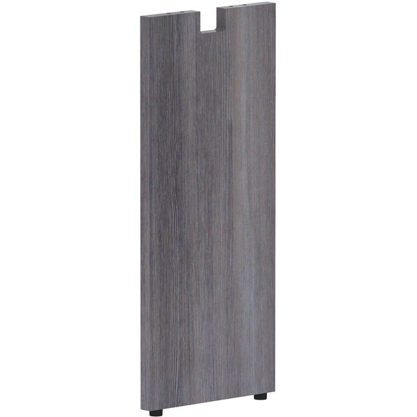 Lorell Credenza Half Leg, f/Credenza, 12"x1"x28-1/2", WeatheredCCL - LLR69597