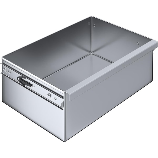 Amgood 15 in. x 10 in. x 5 in. Stainless Steel Table Drawer - DRAWER-1510-Z