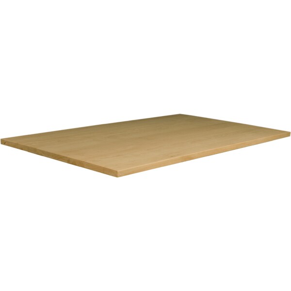 Osborne Wood Products 1 x 30 x 48 Table Top with Roundover Edge in Red Oak - 304337O