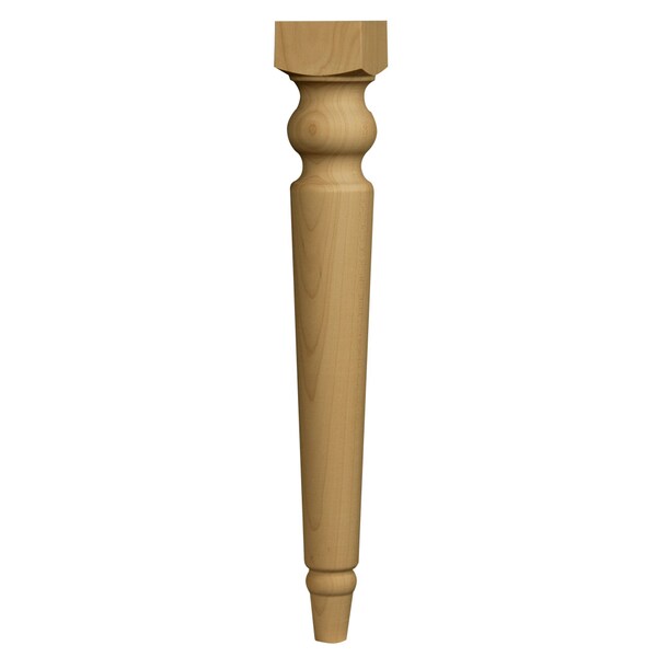 Osborne Wood Products 12 x 1 3/4 Kensington Chair Leg in Spanish Cedar - 6171SPC