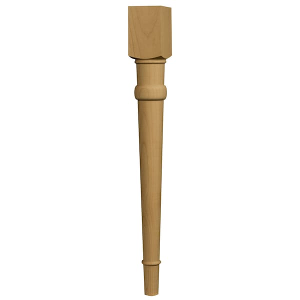 Osborne Wood Products 17 x 2 Dutch Dining Chair Leg in Hickory - 6201H