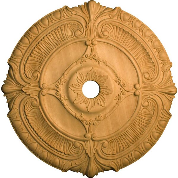 Osborne Wood Products 24 x 24 x 2 Ceiling Medallion in Hard Maple - 7533HM