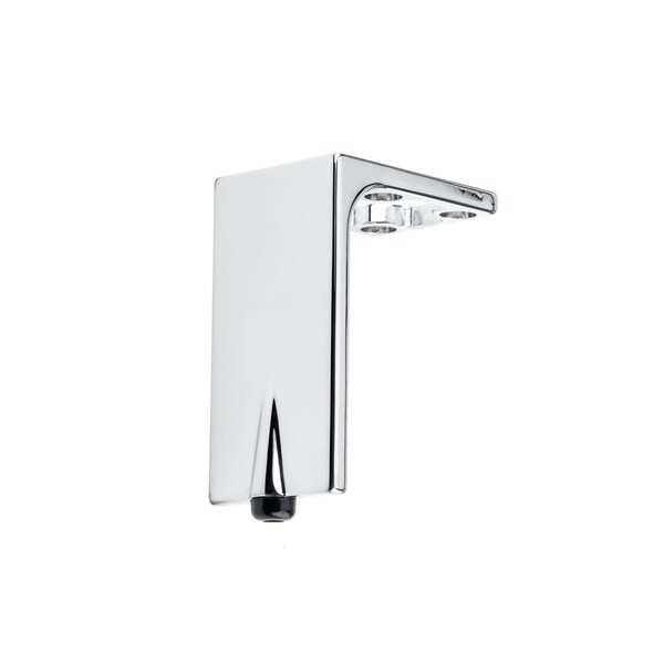 Richelieu Design Furniture Leg, 5 1/2 in (140 mm), Chrome, Adjustable - 203140140