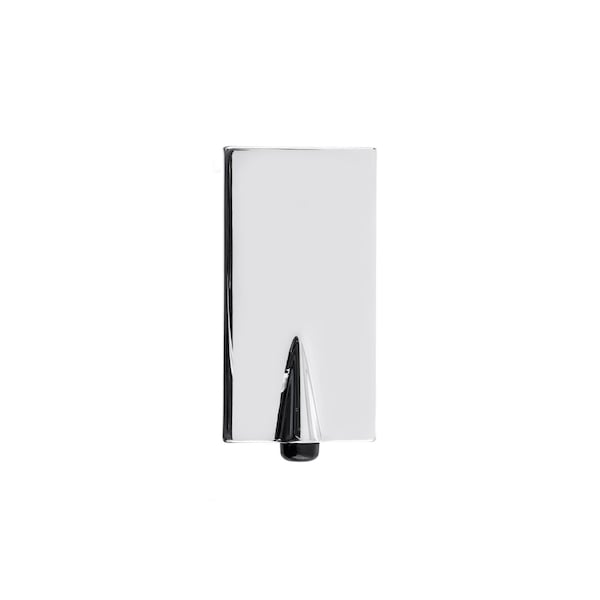 Richelieu Design Furniture Leg, 5 1/2 in (140 mm), Chrome, Adjustable - 203140140