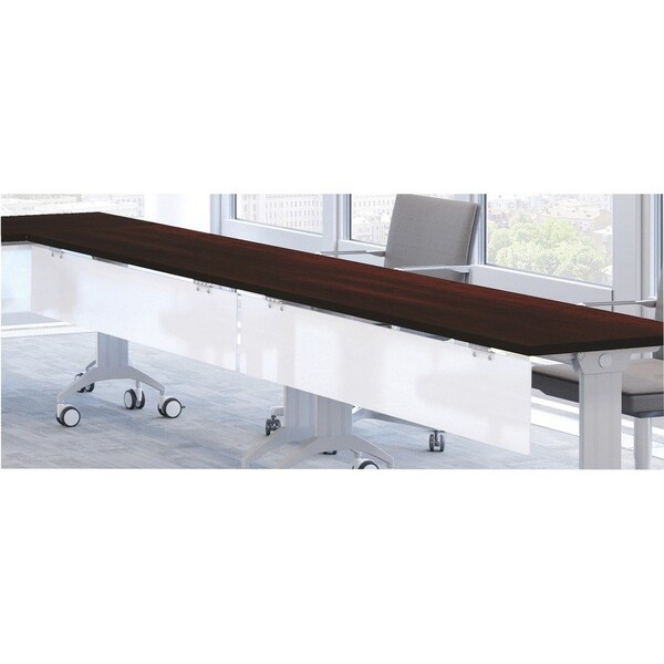Special-T Modesty Panel, f/ 60" Top, 59"Lx10"H, Frosted White - SCTSPAP1060