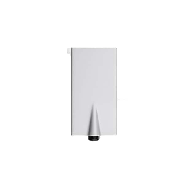 Richelieu Design Furniture Leg, 3 15/16 in (100 mm), Aluminum, Adjustable - 203100010