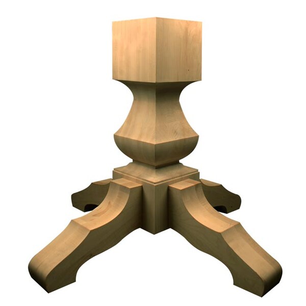 Osborne Wood Products 29 x 34 Extended Transitional Pedestal Kit in Hard Maple PK - 1148HM