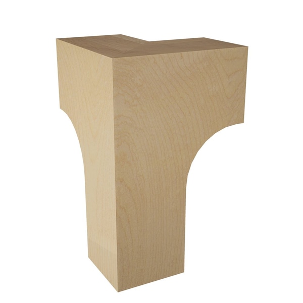 Designs Of Distinction Craftsman Corner Bun Foot - Paint Grade - 01705175PT1