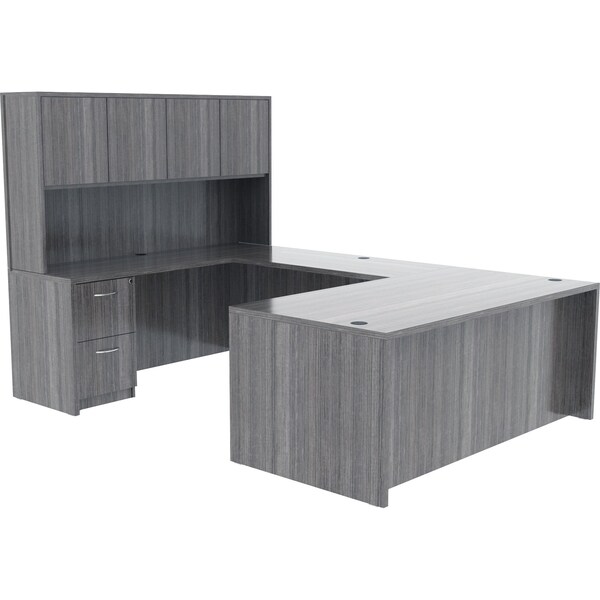 Lorell Bridge, Laminated, 48"x24"x29-1/2", Weathered Charcoal - LLR69556