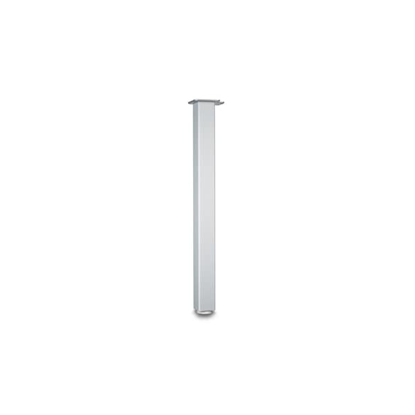 Richelieu Design Table Leg, 28 in (711 mm), Aluminum, Adjustable, PK 4 - 64671010
