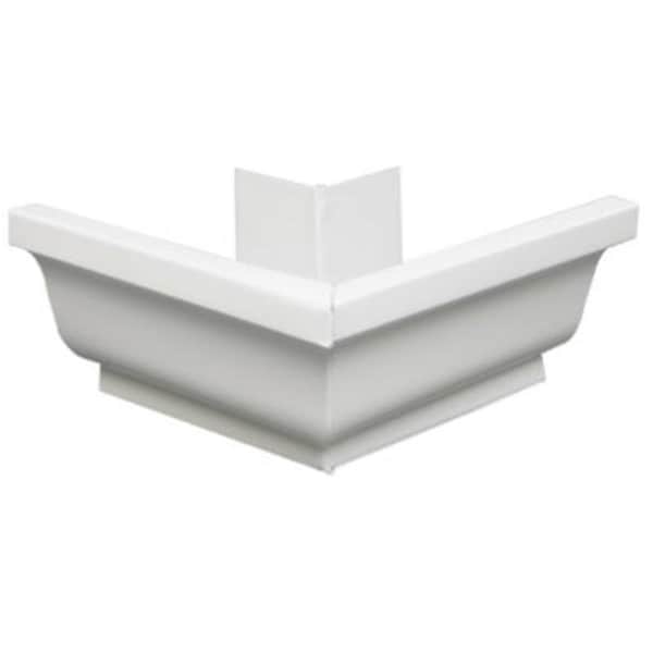 Swivel 19202 4 in. White Vinyl Leg Tips Galvanized Steel Out site Mitre - SW567449