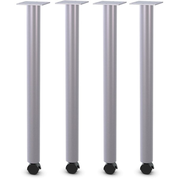 Alfred Music Relevance Tabletop Post Legs, Gray - Set of 4 - SW3197591