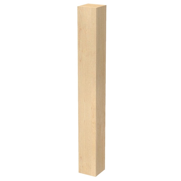 Designs Of Distinction 5 Inch Square Bar Column - Cherry - 01635010CH1