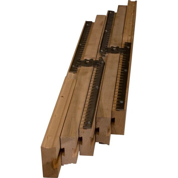 Osborne Wood Products 26 x 2 3/8 x 5 5/8 26" Equalizer Slide (51" opening) in Soft Maple PR - 9053M