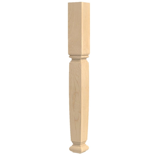 Designs Of Distinction Square English Estate Island Column - Paint Grade - 01040260PT1