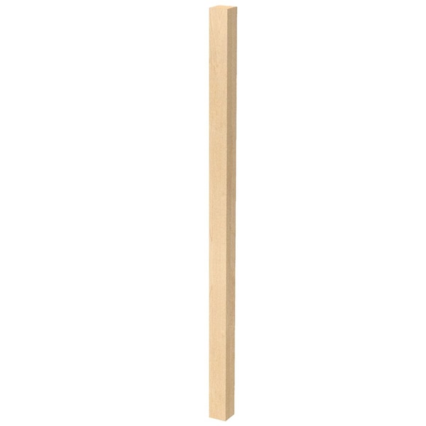 Designs Of Distinction 2 Inch Square Bar Column - Red Oak - 01632010AK1